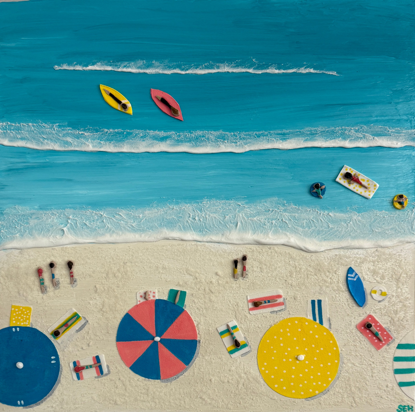 “Saltwater Happiness III”- Available @ Ria Leigh Gallery