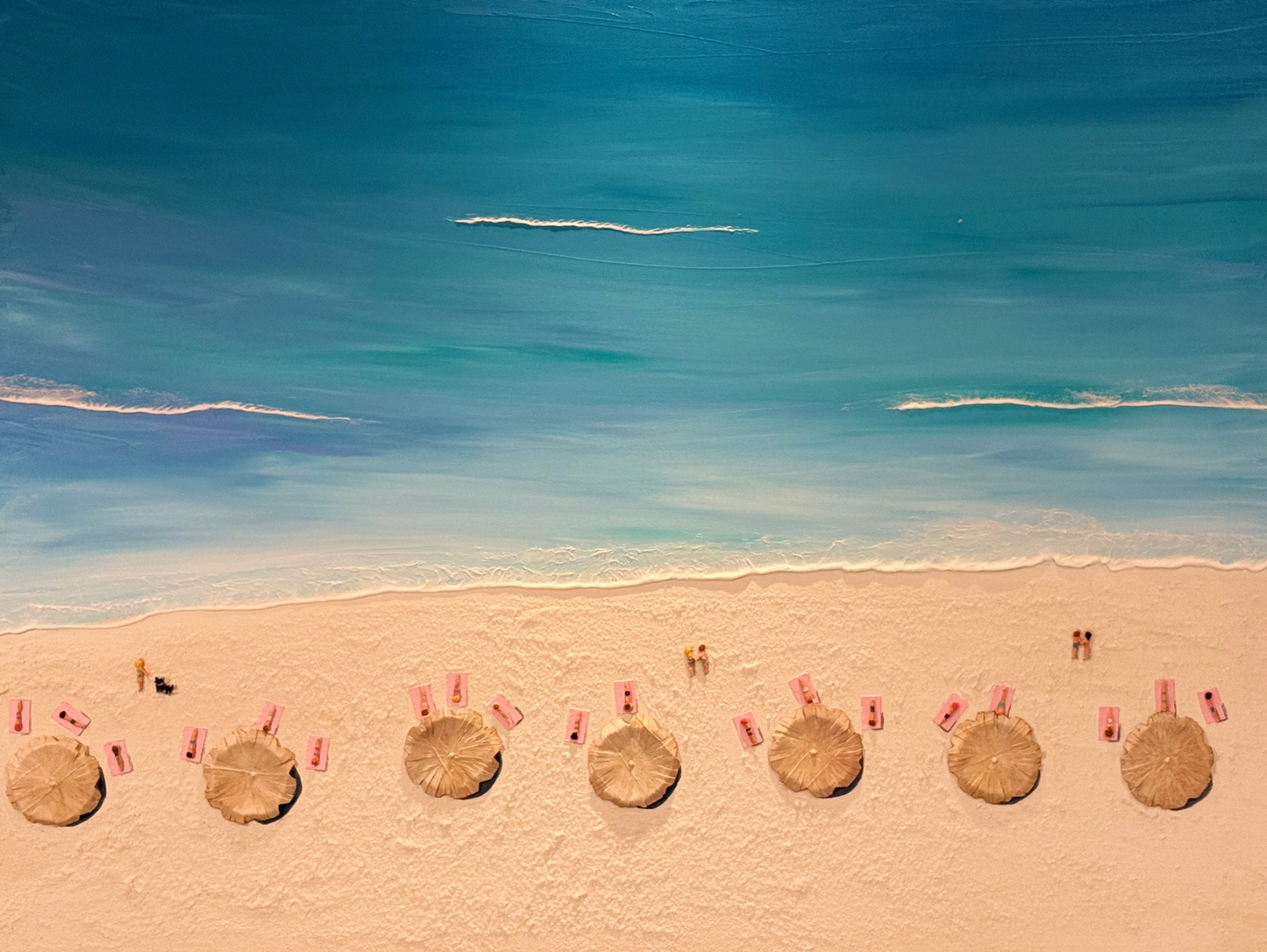 Palapas by the Sea - Available @ Art on 30th 12/13