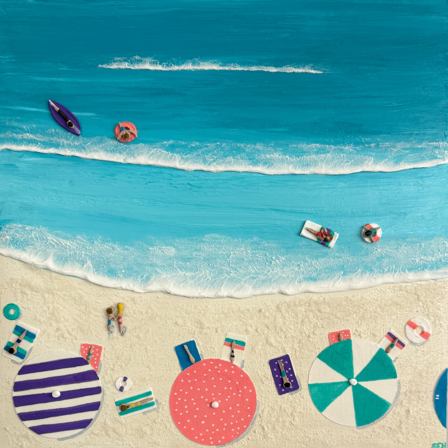 Saltwater Happiness II - Available @ Ria Leigh Gallery