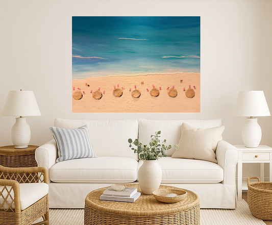 Palapas by the Sea