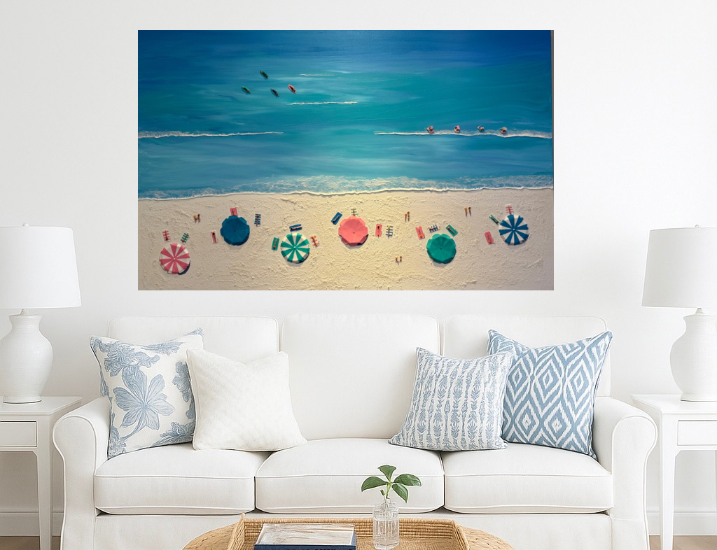 Surfside Symphony - Available @ Huntington Beach Art Center