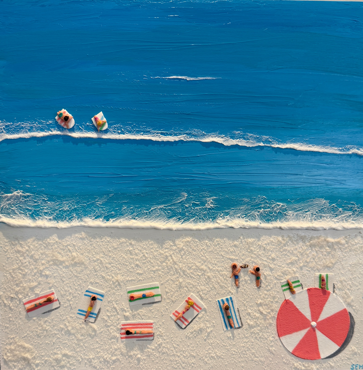 Colorful Coast - Available @ Ria Leigh Gallery