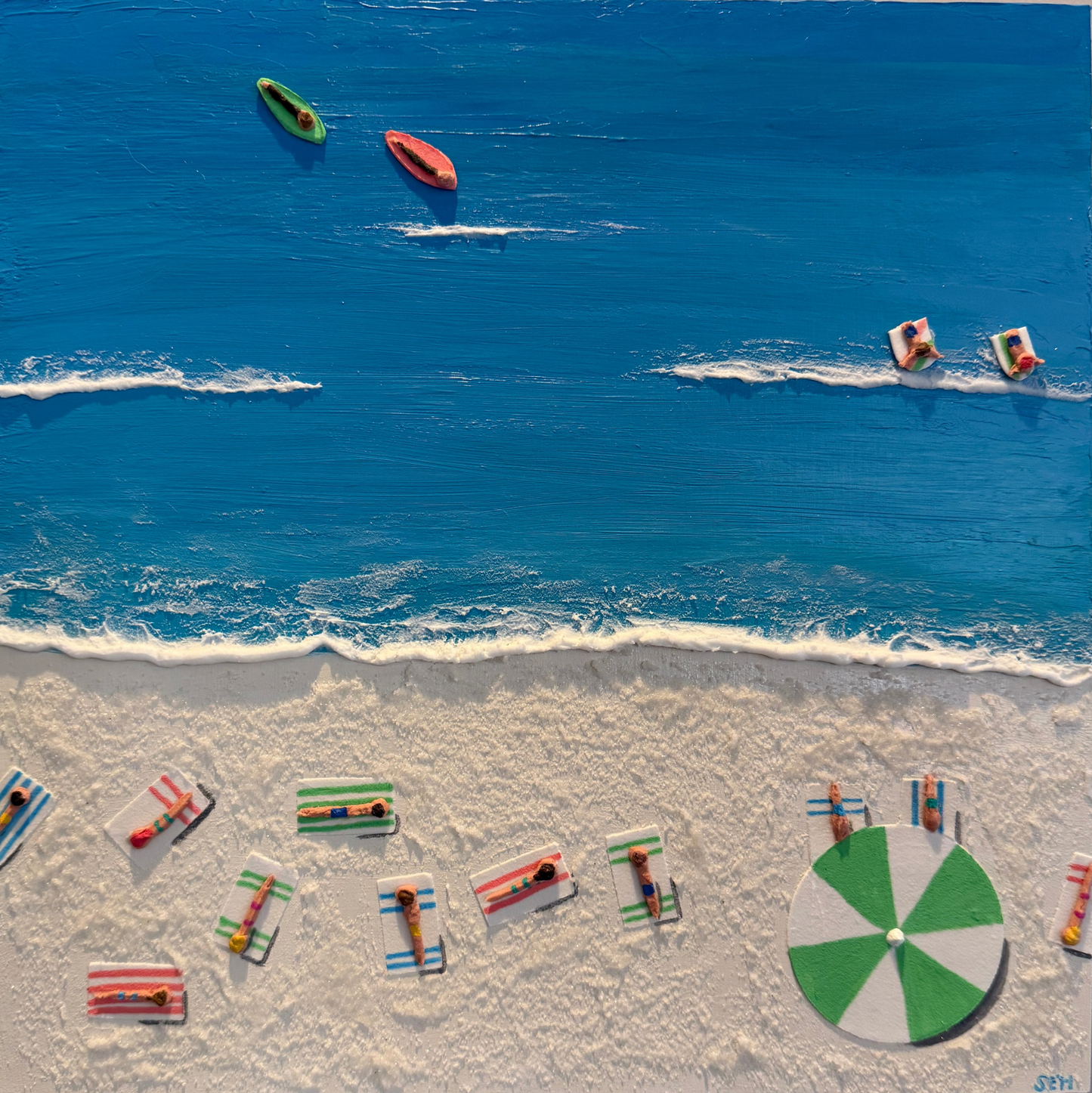 Bright by the Sea - Available @ Ria Leigh Gallery
