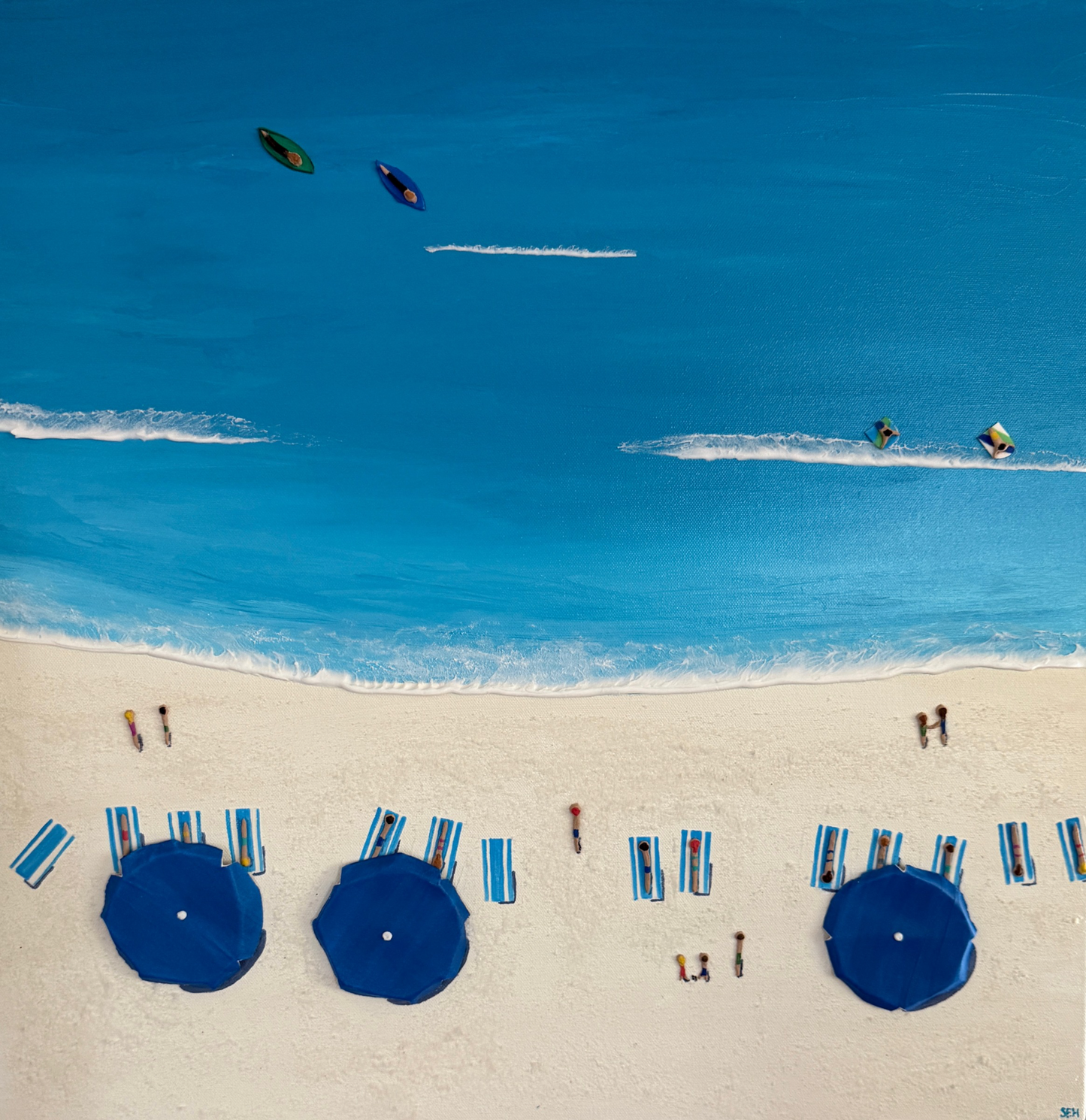 Sea, Joy, Blue - Available @ LGOCA